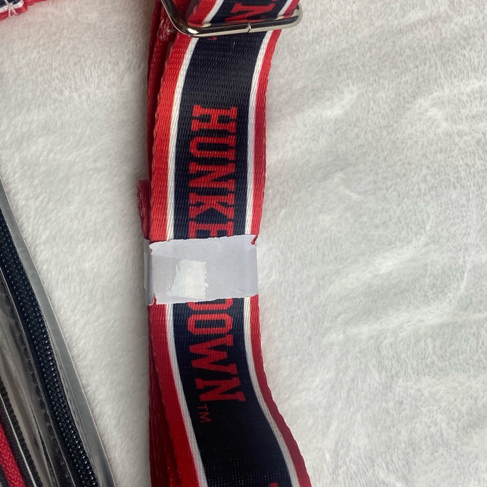 Clear UGA Crossbody Bag NWT - Picture 3 of 5